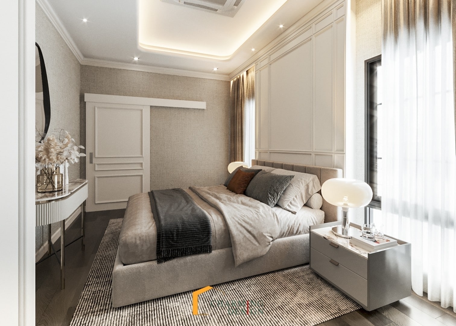 ห้องนอนบิ้วอิน Premium Suite
