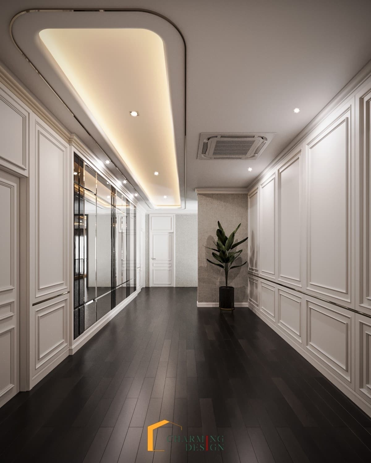 ตู้เสื้อผ้า Modern Built-in