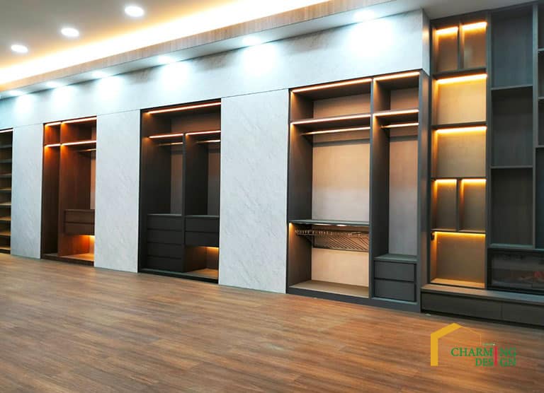 ตู้เสื้อผ้าบิ้วอิน Walk-in Closet