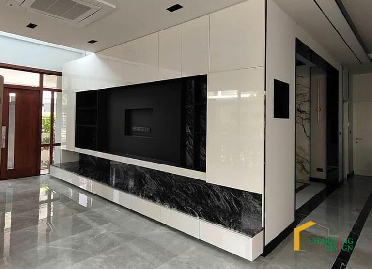 ห้องนั่งเล่นบิ้วอิน Living Room Built-in